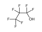 1,1,2,2,3,3,3-heptafluoropropan-1-ol结构式