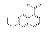 1-Naphthalenecarboxylicacid,6-ethoxy-(9CI) structure