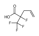 2-fluoro-2-(trifluoromethyl)pent-4-enoic acid结构式