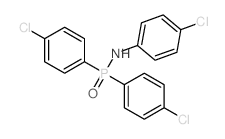 Phosphinic amide,N,P,P-tris(4-chlorophenyl)-结构式