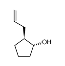 trans-2-allylcyclopentanol Structure