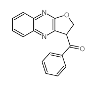 2,3-dihydrofuro[3,2-b]quinoxalin-3-yl(phenyl)methanone Structure