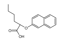 (2R)-2-naphthalen-2-yloxyhexanoic acid结构式