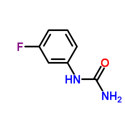 3-FLUOROPHENYLUREA结构式