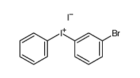 m-bromodiphenyliodonium iodide Structure