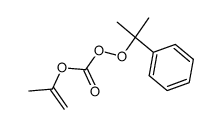 percarbonate de O,O-α-cumyle et O-isopropenyle结构式