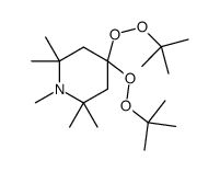 4,4-bis(tert-butylperoxy)-1,2,2,6,6-pentamethylpiperidine Structure