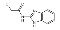 N-(1H-苯并[d]咪唑-2-基)-2-氯乙酰胺结构式