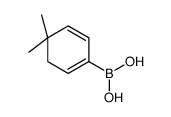 (4,4-dimethylcyclohexa-1,5-dien-1-yl)boronic acid结构式