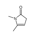 1,5-dimethyl-4-pyrrolin-2-one结构式