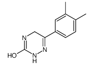 6-(3,4-dimethylphenyl)-4,5-dihydro-2H-1,2,4-triazin-3-one结构式