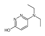 3-(diethylamino)-1H-pyridazin-6-one结构式