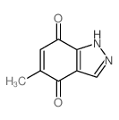 5-methyl-1H-indazole-4,7-dione Structure