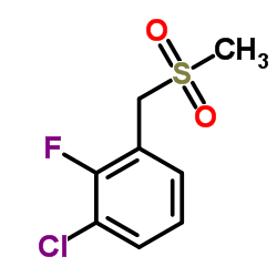 1-氯-2-氟-3-((甲基磺酰基)甲基)苯图片