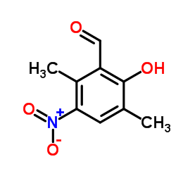 2-HYDROXY-3,6-DIMETHYL-5-NITRO-BENZALDEHYDE picture