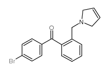 4'-BROMO-2-(3-PYRROLINOMETHYL) BENZOPHENONE图片