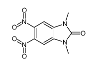 1,3-dimethyl-5,6-dinitrobenzimidazol-2-one Structure