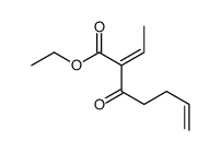 ethyl 2-ethylidene-3-oxohept-6-enoate Structure