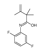 N-(2,5-difluorophenyl)-2,2,3-trimethylbut-3-enamide Structure