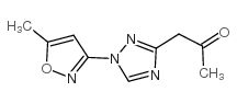 1-[1-(5-甲基异噁唑-3-基)-1H-1,2,4-噻唑-3-基]乙酮图片