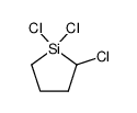 1,1,2-trichloro-silolane结构式