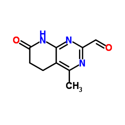 4-Methyl-7-oxo-1,5,6,7-tetrahydropyrido[2,3-d]pyrimidine-2-carbaldehyde Structure