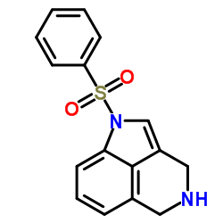 1-(Phenylsulfonyl)-1,3,4,5-tetrahydropyrrolo[4,3,2-de]isoquinoline结构式