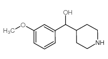 (3-Methoxy-phenyl)-piperidin-4-yl-methanol图片