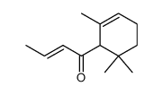 (2)-1-(2,6,6-trimethylcyclohex-2-en-1-yl)butan-1-one Structure