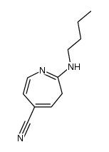 2-(butylamino)-3H-azepine-5-carbonitrile Structure