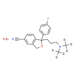 Citalopram-d6 Structure