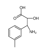 (2R,3R)-3-AMINO-2-HYDROXY-3-(M-TOLYL)PROPANOIC ACID结构式