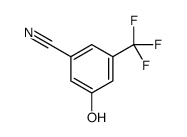 3-羟基-5-(三氟甲基)苄腈结构式