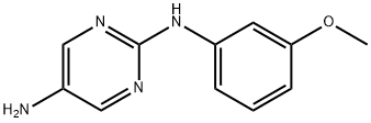 N2-(3-Methoxyphenyl)pyrimidine-2,5-diamine Structure