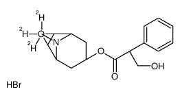 Scopolamine-d3 Hydrobromide Structure