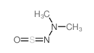 Hydrazine,1,1-dimethyl-2-sulfinyl-结构式