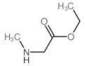 Glycine, N-methyl-, ethyl ester Structure