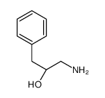 (S)-1-amino-3-phenylpropan-2-ol structure