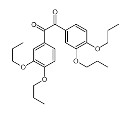 1,2-bis(3,4-dipropoxyphenyl)ethane-1,2-dione Structure