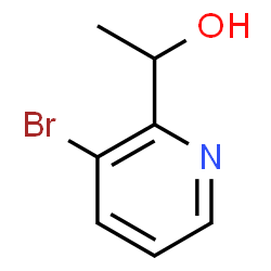 1-(3-Bromopyridin-2-yl)ethanol Structure