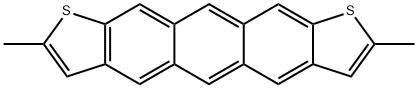 2,8-Dimethylanthra[2,3-b:7,6-b']dithiophene structure