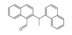 2-(1-(naphthalen-1-yl)ethyl)-1-naphthaldehyde Structure