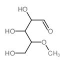 D-Arabinose,4-O-methyl- Structure