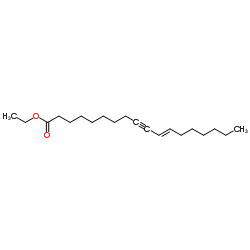 Ethyl (11E)-11-octadecen-9-ynoate Structure