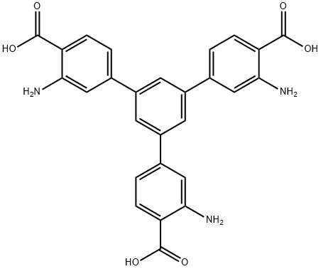 3, 3''-二氨基-5'-(3-氨基-4-羧基苯基)-[1, 1': 3', 1''-三联苯]-4, 4''-二羧酸图片