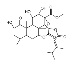 Bruceanol H结构式