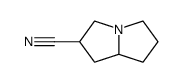 1H-Pyrrolizine-2-carbonitrile,hexahydro-(9CI) structure