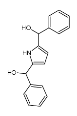 2,5-bis(1-phenyl-1-hydroxymethyl)thiophenepyrrole Structure