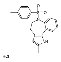 2-methyl-6-(4-methylphenyl)sulfonyl-4,5-dihydro-3H-imidazo[4,5-d][1]benzazepine,hydrochloride Structure