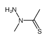 N1-Methylthioacetohydrazid Structure
